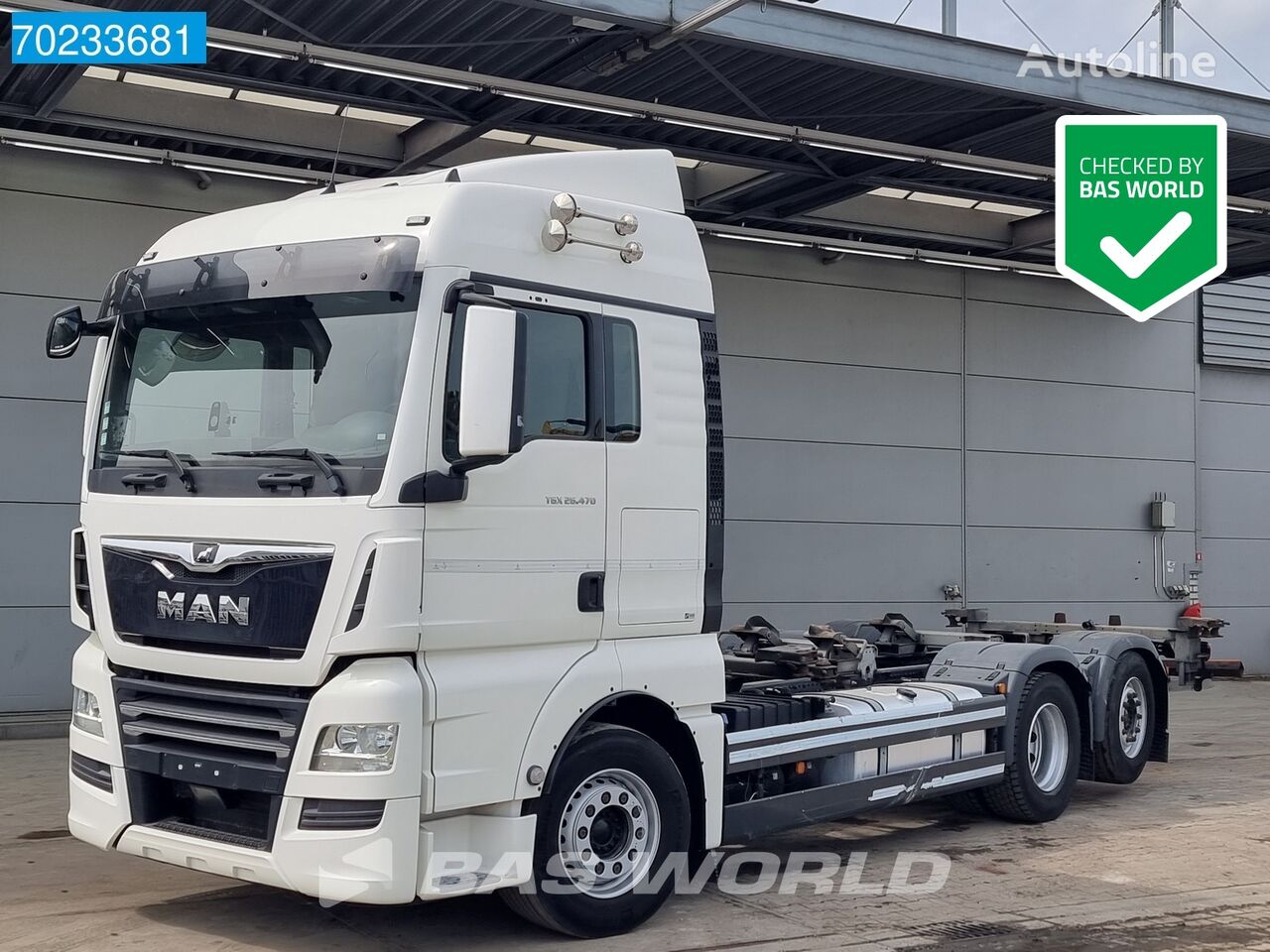 MAN TGX 26.470 6X2 XLX Retarder Lift+Lenkachse 2x Tanks Euro 6 vozilo za prevoz kontejnera