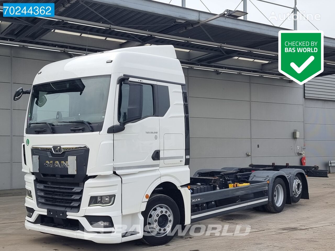 MAN TGX 26.510 6X2 GM Retarder ACC Liftachse Euro 6 vozilo za prevoz kontejnera