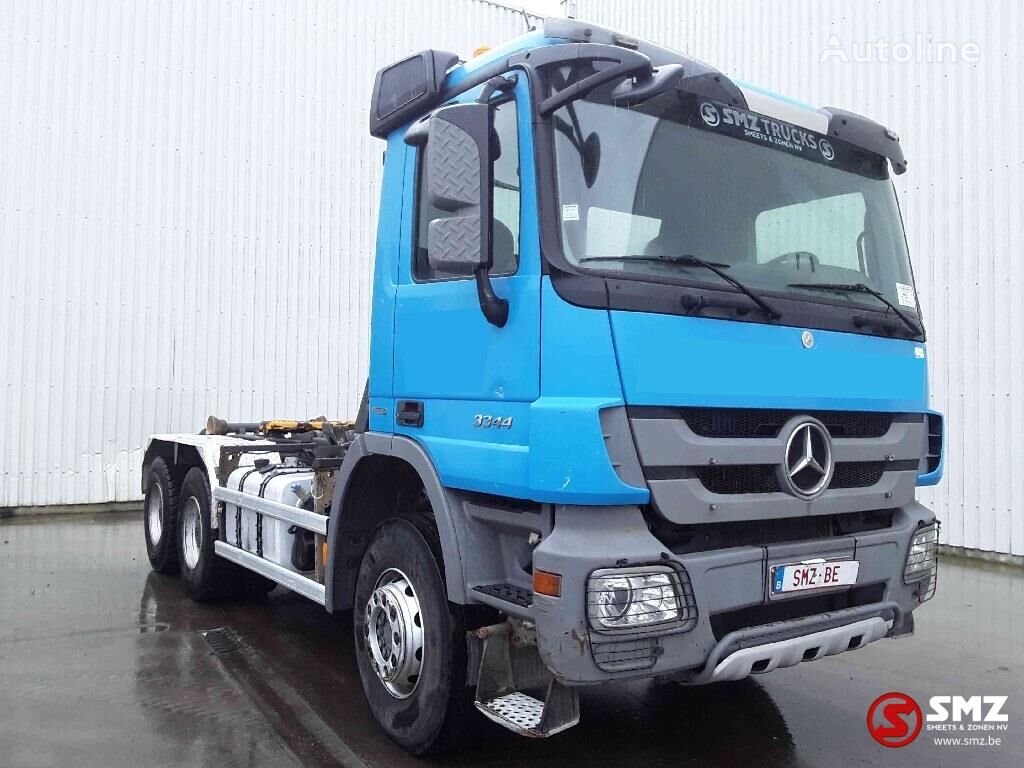 Mercedes-Benz Actros 3344 double system 3 pedals vozilo za prevoz kontejnera